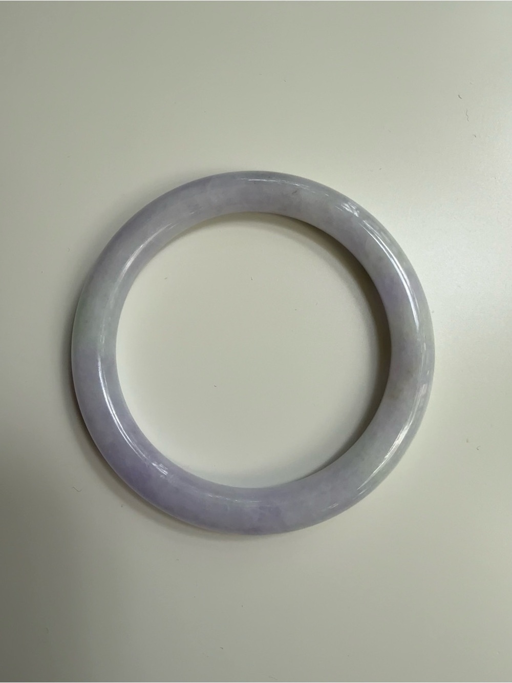 55.8mm Lavender Jadeite Bangle Bracelet